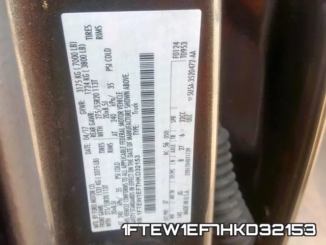 1FTEW1EF7HKD32153