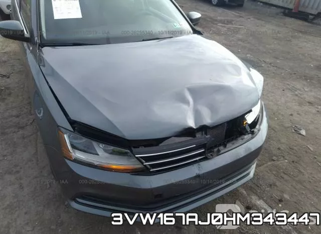 3VW167AJ0HM343447
