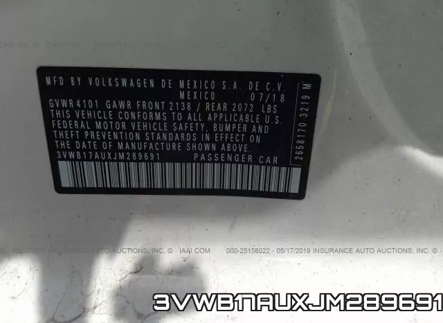 3VWB17AUXJM289691