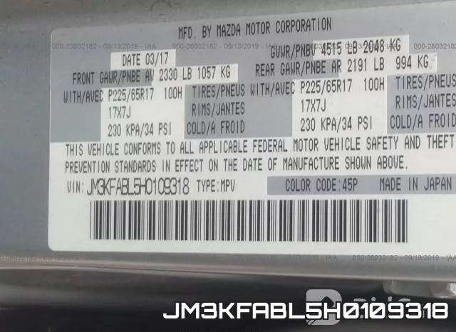 JM3KFABL5H0109318
