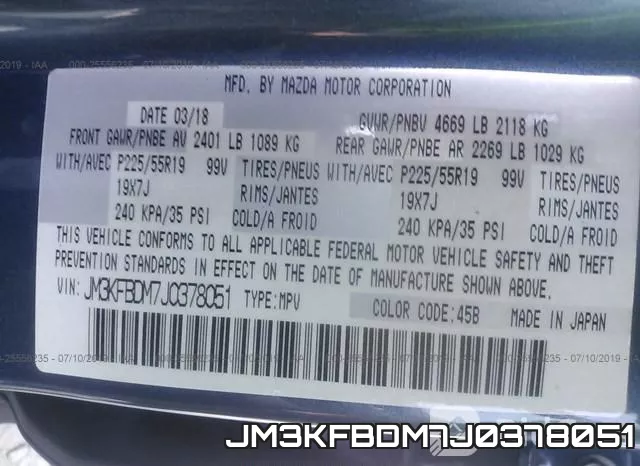JM3KFBDM7J0378051
