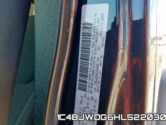 1C4BJWDG6HL522030