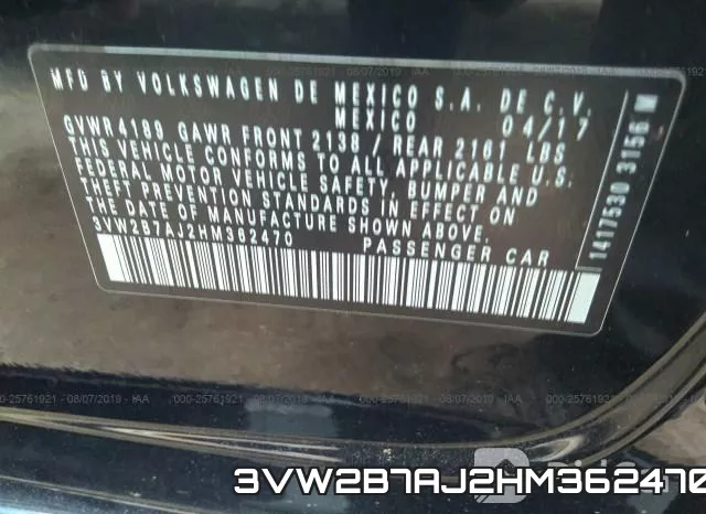 3VW2B7AJ2HM362470