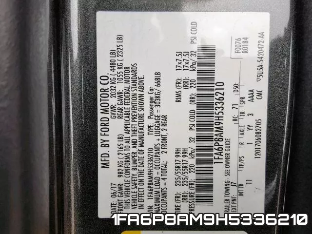 1FA6P8AM9H5336210