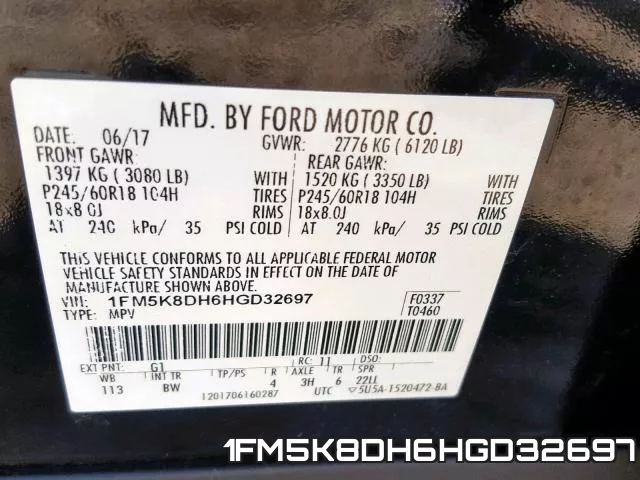 1FM5K8DH6HGD32697