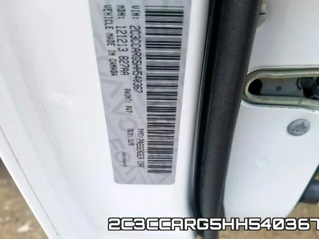 2C3CCARG5HH540367