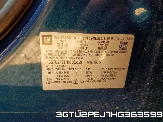 3GTU2PEJ7HG363599