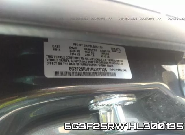 6G3F25RW1HL300135