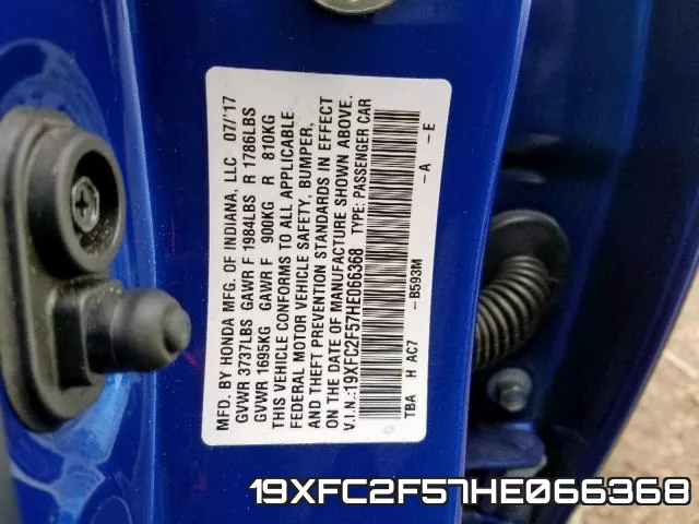 19XFC2F57HE066368