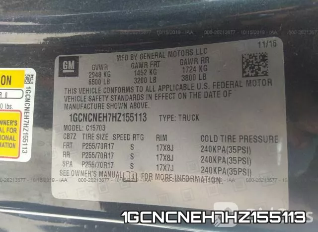 1GCNCNEH7HZ155113