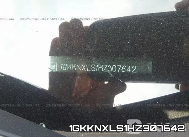 1GKKNXLS1HZ307642