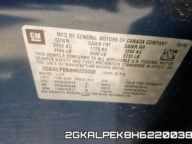 2GKALPEK8H6220038