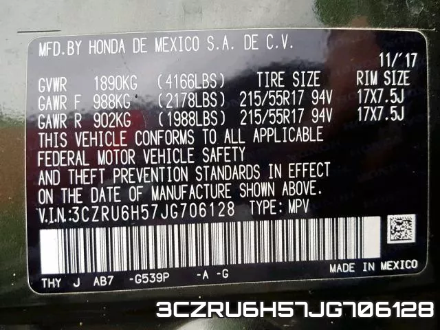 3CZRU6H57JG706128