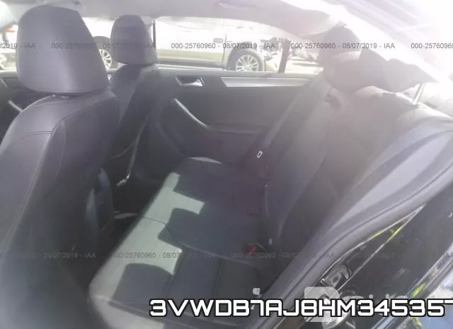3VWDB7AJ8HM345357