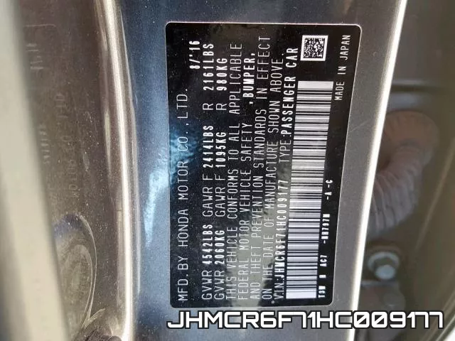 JHMCR6F71HC009177_10.webp