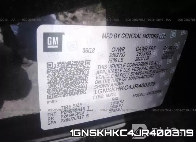 1GNSKHKC4JR400379
