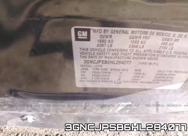 3GNCJPSB6HL284077