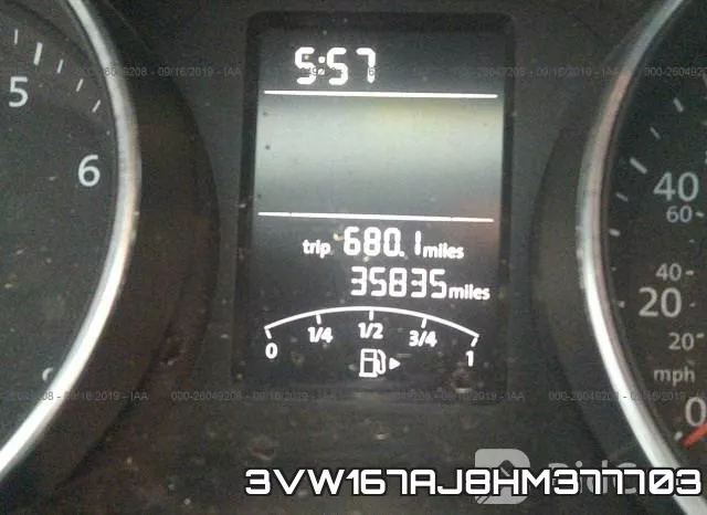 3VW167AJ8HM377703
