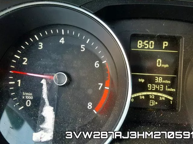 3VW2B7AJ3HM270591