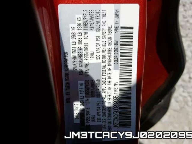 JM3TCACY9J0202095