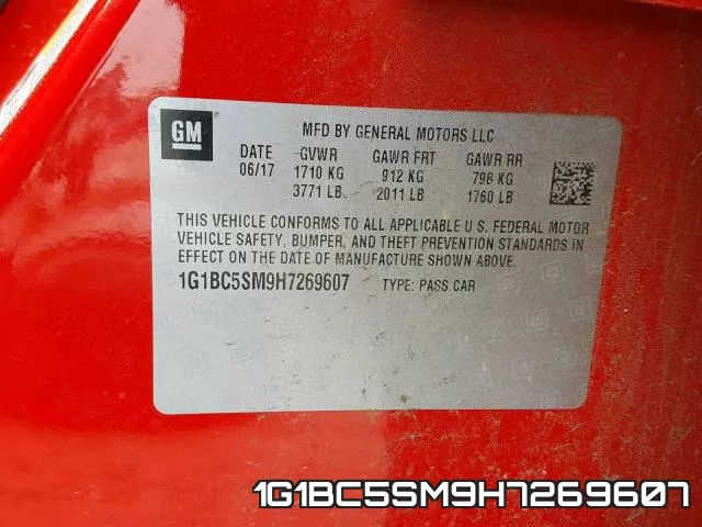 1G1BC5SM9H7269607