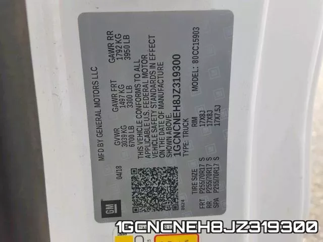 1GCNCNEH8JZ319300