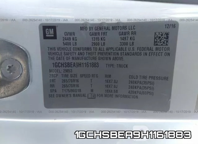 1GCHSBEA9H1161883