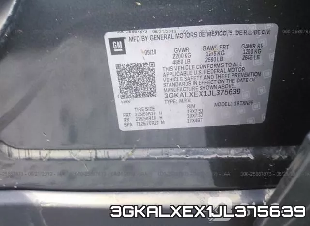 3GKALXEX1JL375639