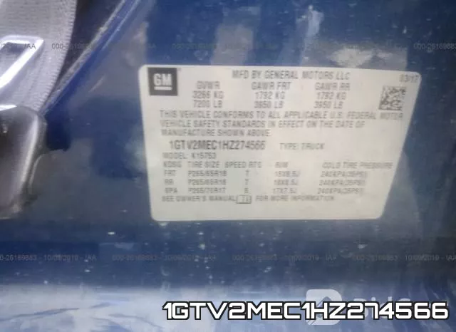 1GTV2MEC1HZ274566