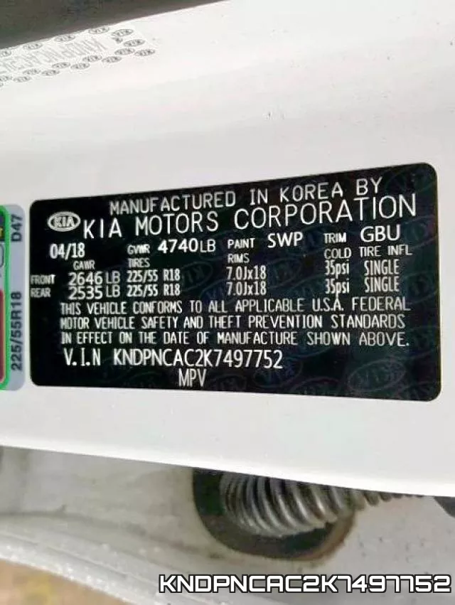 KNDPNCAC2K7497752