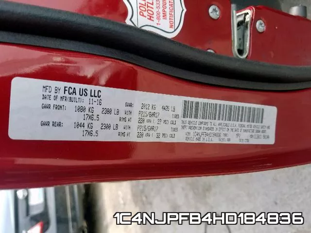 1C4NJPFB4HD184836