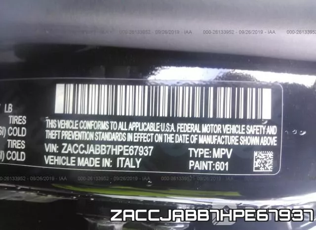 ZACCJABB7HPE67937