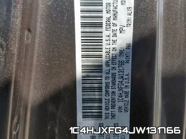 1C4HJXFG4JW131766