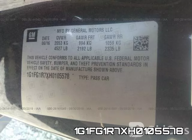 1G1FG1R7XH0105578