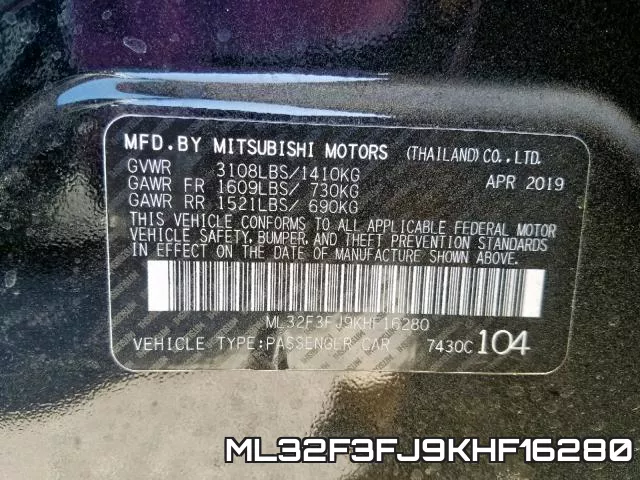 ML32F3FJ9KHF16280