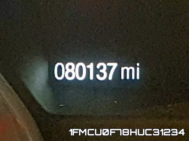 1FMCU0F78HUC31234
