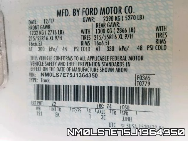 NM0LS7E75J1364350