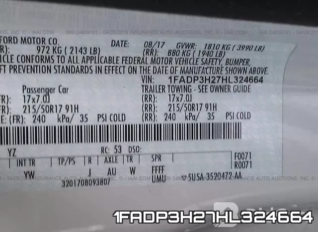 1FADP3H27HL324664