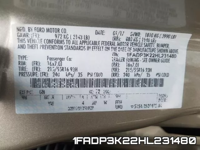 1FADP3K22HL231480