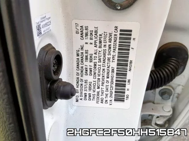 2HGFC2F50HH515847