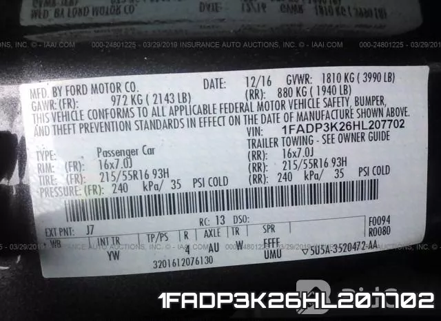 1FADP3K26HL207702