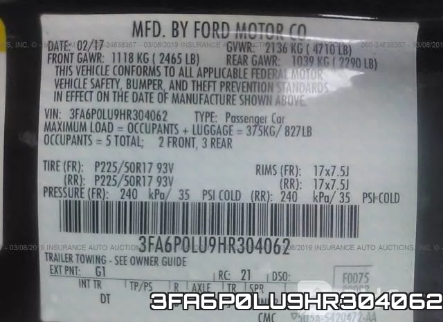 3FA6P0LU9HR304062