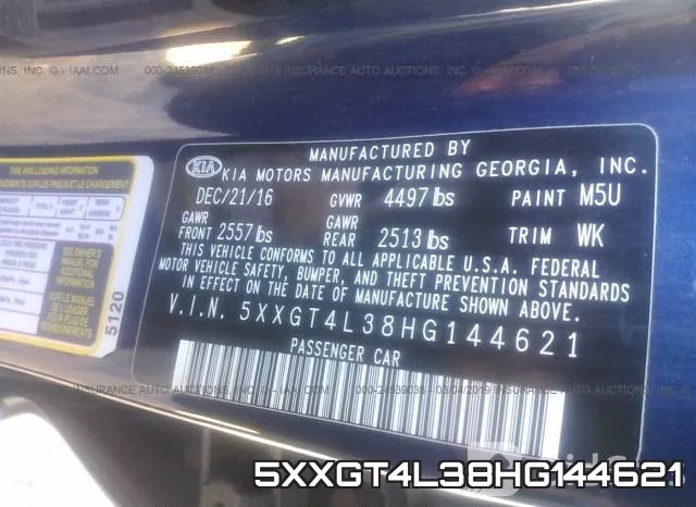 5XXGT4L38HG144621