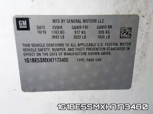 1G1BE5SMXH7173480