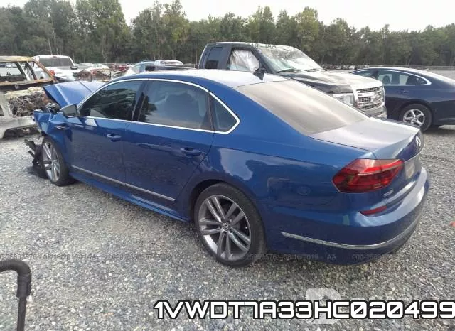 1VWDT7A33HC020499