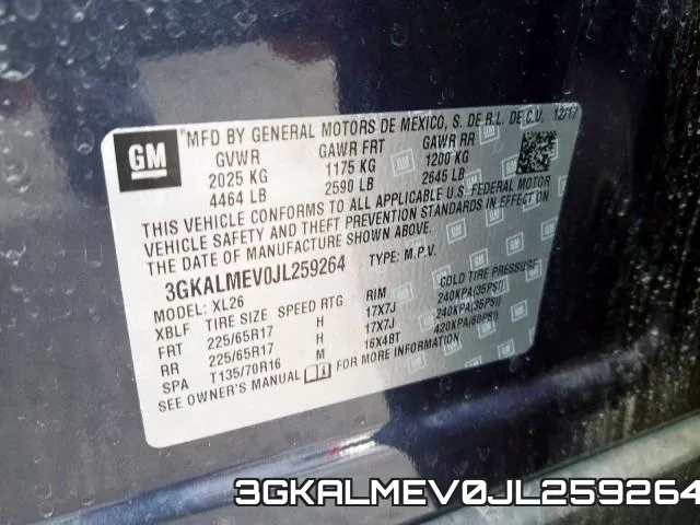 3GKALMEV0JL259264