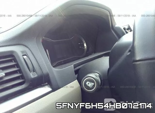 5FNYF6H54HB072174