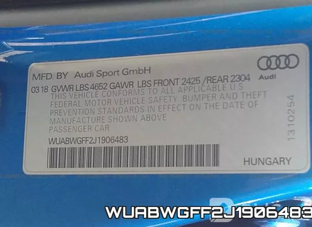 WUABWGFF2J1906483