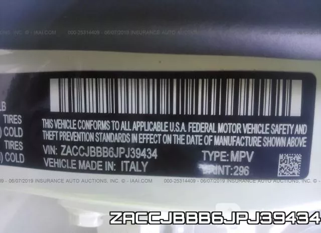 ZACCJBBB6JPJ39434