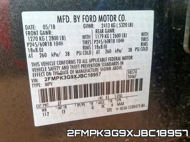 2FMPK3G9XJBC18957